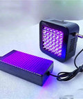 Badass 720W Uv Led Curing Light 365Nm 395Nm 405Nm For Pcb Boards Resin Glue And Ink with smooth aluminum base and power supply.