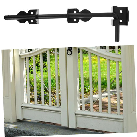 Rock Solid Heavy Duty Cane Bolt Drop Rod For Gates And Fences Sturdy Ground Safety Latch With All Hardware For Outdoor Security And No Sweat Setup Today