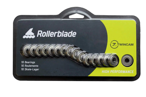 ILQ7 Plus Inline Skate Bearings 16 Pack Silver For Maximum Speed And Durability in retail packaging