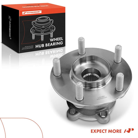 Rear Wheel Bearing And Hub Assembly For Mazda CX 9 AWD 2016 2017 2018 2019 2020 2021 2022 2023 5 Lug Fits All Wheel Drive