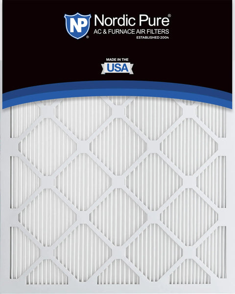MERV 11 Tru Mini Pleat Furnace Air Filter 15.5 x 24.5 x 0.75 In Actual Size, Heavy Duty Media For Extended Durability And Superior Filtration, 6 Pack Now