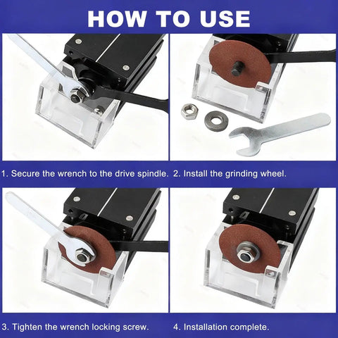 Heavy Duty Pneumatic Air Nick Grinder With 50mm Cutting Wheel And 30k Rpm Motor For Quick Nick Scraping On Corrugated Board Dies Is An Absolute Crusher