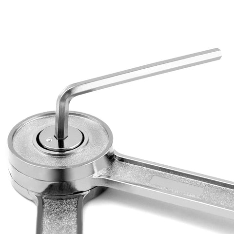 QWORK lid stay hinge, stainless steel, 40 lb capacity