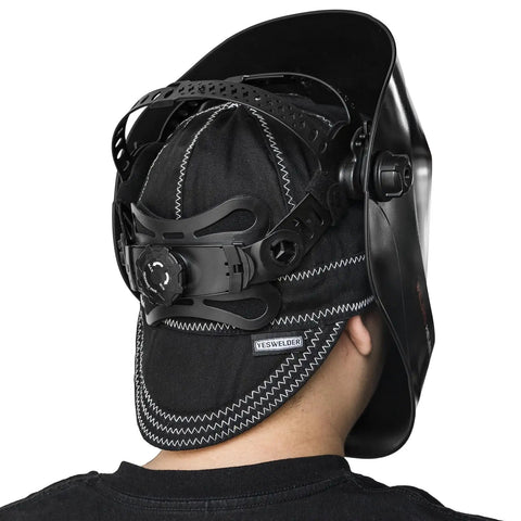 Reversible 8-Panel Welding Cap With Flame Resistant 240GSM Fabric And 100 Percent Cotton Lining worn under helmet for pro-grade protection