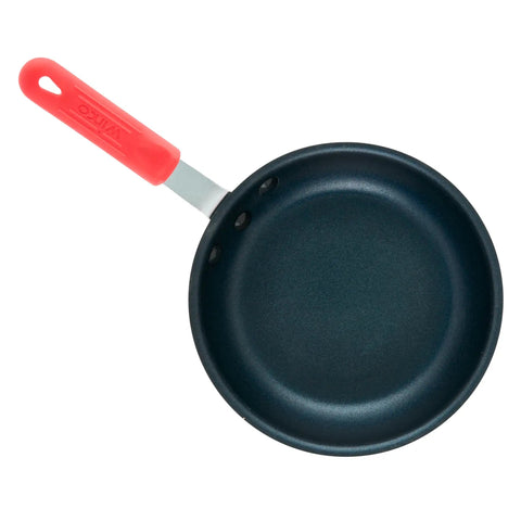 8 Inch Aluminum Fry Pan Nonstick Skillet With Cool Touch Handle, Contoured Edge For Even Heating, Commercial Grade 3003 Aluminum