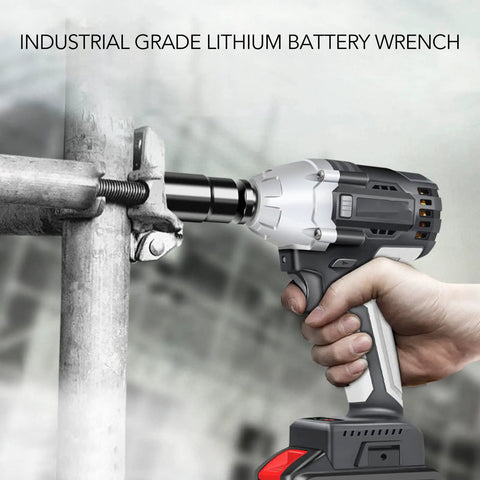 Top Rated Brilluxa Cordless Impact Wrench Kit, 21V Brushless Electric Ratchet With High Torque Power Tool Set For Automotive Lug Nut Removal And Workshop Equipment Assembly Plus Maintenance Gear