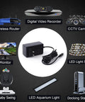 UL Listed 12V 3A Power Supply Charger Adapter 100 240V AC Input To DC 12V 36W All Purpose Universal Switching Transformer Converter With 5.5 x 2.1 mm And 5.5 x 2.5 mm Plugs High Efficiency Low Noise Overload And Short Circuit Protection for CCTV, router, LED strip