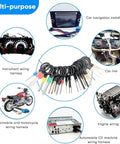 Depinning Wire Connector Tool Kit 82 Pcs Pin Extractor Set For Automotive, Car, And Home Wiring applications diagram