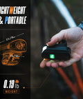 Two Pack 1500LM USB Rechargeable Bike Lights Set Front Headlight And Tail Light Waterproof With 5 Modes Fits Road And Mountain Bikes