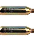 Two 24 Gram CO2 Rearming Cylinders With Half Inch Thread Replacement For Auto And Manual Inflatable Life Jackets Vests PFDs Waist Belts CO2 Cartridges Rearming Kit 2 Pack Must Have