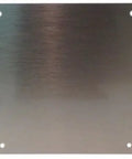 34 Inch Wide Satin Stainless Steel Kick Plate Eight Inch High Three Sixty Fourth Inch Thick Commercial Grade With Beveled Edges