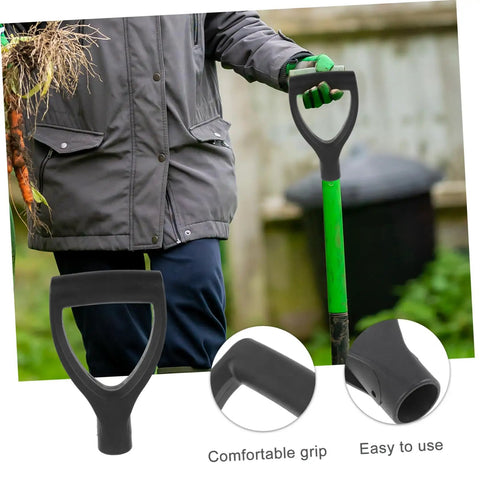 Shovel Grip Handle Replacement For Gardening Heavy Duty Durable Plastic Construction Lightweight And Portable T Shape