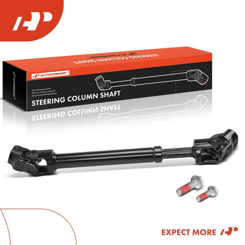 Lower Intermediate Steering Shaft With U Joint For Ford F150 2004 To 2008 And Lincoln Mark LT 2006 To 2008 Replacement Steering Column Shaft Durable Steel Construction Drop In Ready Fits 5L3Z3B676AA And Similar Reference Numbers, product and packaging displayed