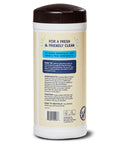 Aunt Fannie's Glass & Window Cleaning Wipes bottle with brown cap; natural streak-free glass cleaner, 35-count.