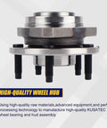 Front Wheel Bearing And Hub Assembly 513215 For Malibu 2004 2007 And Pontiac G6 2005 2007 Front Non ABS, 5 Lug, OE Replacement Wheel Hub Kit