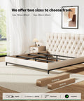 Heavy Duty Queen Bed Frame Sag Saver Center Support Cross Bars Steel Reinforcement Kit with 70 to 80 inch size option.