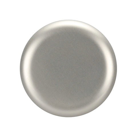 Top view of Kitchen Air Gap Cap In Brushed Nickel Replacement For Deck Dishwasher Air Gaps Durable Plastic Keeps Water Flowing And Keeps Dirty Water Out Of Your Dishwasher 1 Pack