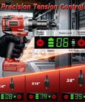 High Voltage Brushless Rivet Nut Tool With Kick Butt 2030 Lbs Tug For Badass Metal Work Smooth operation with precision tension settings.