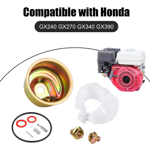 Carburetor Repair Kit For Most Carbs With Bowl Gasket Float Pin Needle Valve Spring Screws And Washers Easy Install Electric Start Kit
