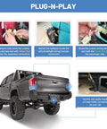 4 Pin Trailer Wiring Harness Vehicle Side For Toyota Pickup 1989-1995 And Toyota Tacoma 1996-2004 installation guide