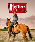 Rider on horse in field with mountains, promoting 4 Mm Stud Chain Lead with Bolt Snap and Swivel Eye End, nickel plated, 20 inch.