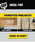Premium Closed Cell Spray Foam Insulation Can With Wide Trigger Sprayer delivers coverage for rim joists and touch-ups.