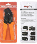 All In One 2.54mm Connector Crimping Tool Kit With 40 Pin Ribbon Cable And 1M Jumper Wires Includes Crimp Pins Terminals And Housing