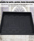 Durable Reusable Concrete Molds For DIY Stepping Stones Budget Friendly ABS Plastic Walkway Molds For Garden Paths And Home Decor