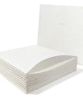 Hella Reliable Commercial Fryer Filter Paper Envelopes 17.5 By 18.5 Inch 100 Pack stacked, showing heavy duty paper for grease cleanup.