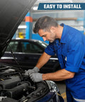 Mechanic installing Serpentine Drive V Belt Replacement Fits Chevrolet P30 P Series GMC P3500 Vans