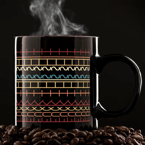 Funny Hidden Swear Message Coffee Mug Sarcastic Office Gift For Coworkers And Besties Hilarious Gag Gift For Women Men Friends Coffee Lovers Birthday Christmas Thanksgiving 11 Oz Mug with steam and coffee beans