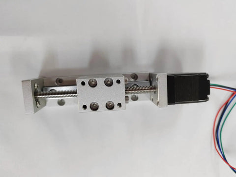 Linear Motion Actuator With Lead Screw And Motor For DIY CNC Router X Y Z Axis 40mm Stroke, showing quiet dustproof design