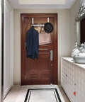 Over The Door Hooks Stainless Steel Heavy Duty Door Hanger for Coats Robes Hats Towels Hanging Rack, No Rust, brushed finish, easy install