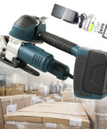Heavy Duty Portable Electric Strapping Machine With Automatic Welding And No Sweat One Hand Operation Pp Pet Strap for carton sealing in warehouses.