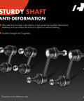 Set Of 4 Front And Rear Sway Bar Links Kit For Toyota Corolla 1993 To 2002 Celica 1994 To 1999 Prizm 1998 To 2002 displayed