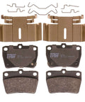 Disc Brake Pad Set TRH1051 for Toyota RAV4 2004 2005 Replacement Pads, OE-quality ceramic, semi-metallic, with clips