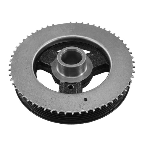 Engine Harmonic Balancer Crankshaft Pulley For Mazda 3 2007 2013 Mazda 6 2006 2007 CX7 2007 2012 DOHC L4 2.3L Black Finish