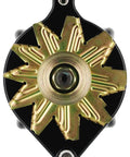 Heavy Duty Vehicle Specific Alternator With Dang Solid Internals Designed To Crush Heavy Loads In Gas And Diesel Rigs While Pumping Out Top Shelf Voltage Without Skipping A Beat On The Daily, showcasing intricate metallic rotor design.