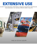 Collage showing 65Mn Steel Internal Tooth Star Lock Washers Set applications in home, machinery, shipbuilding, and industrial settings.