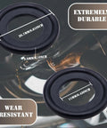 10 Pack M12 Drain Plug Gasket Rubber Crush Washers For Engine Oil Pan Seal Fits Chevy GMC Ford Durable Rubber Washers For GM 12616850 3536966 14079550 323429, black rubber washer sizes