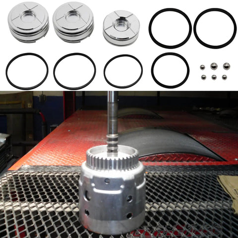 Accumulator Piston Kit for 4L60E 4L65E 4L70E Transmission Pinless 1-2 3-4 Get Smooth Shifts, Fix Slippage, GM Auto Transmission Parts