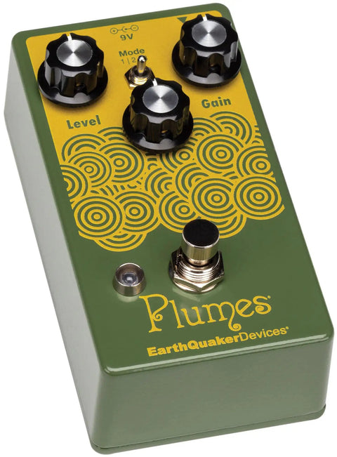 Plumes Small Signal Shredder Overdrive Guitar Effects Pedal With Analog Circuit Three Clipping Voices High Headroom