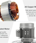Heavy Duty Wood Chip Dust Extractor And Quiet Utility Blower For Active Workshops motor parts with copper winding and sealed casing