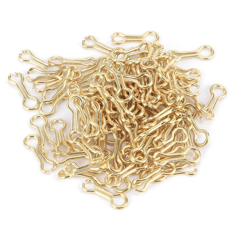 Heavy Duty Steel Alloy Screw Lead Sinker Eyes Number Two, 300 Pcs Top Shelf Fishing Tackle, Rugged Wire Loops For Carp And Saltwater Rigging, Built Like A Tank With Zero Bs For Weekend Warriors - gold steel fishing loops.