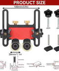 Pro Grade Bearing Roller Featherboards For Table Saw, Router Table, And Band Saw Guards with adjustable aluminum body and PU wheels