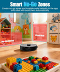 Self Emptying Robot Vacuum And Mop With 8000 Pa Suction LiDAR Mapping 75 Day Hands Free Capacity No Go Zones in playroom