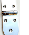 Marine Grade 316 Stainless Steel Strap Hinge Seven Inch Length One And A Half Inch Width One Sixteenth Inch Thick Cast Hardware