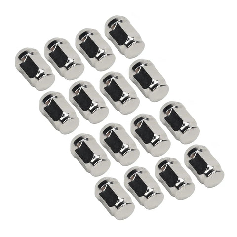 Sick 16 Pc Chrome Lug Nut Kit For Golf Carts Replaces E-Z-Go And Club Car Heavy Duty Wheels With Easy Fitment Rust Proof Shine Guaranteed. 16 chrome lug nuts