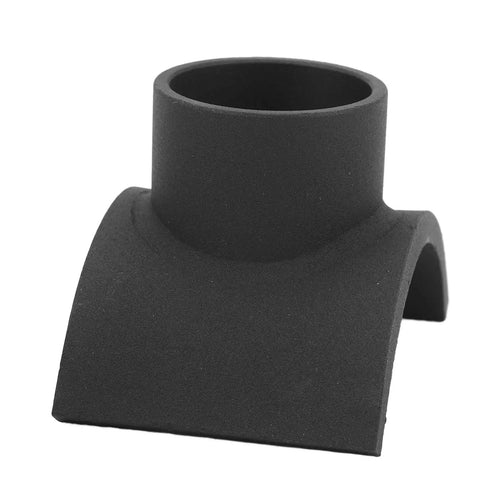 Heavy Duty Iron Bottle Jack Adapter Saddle For 4 Inch Tubes, 20 Ton Capacity Axle Saddle With Cushion Pad, Rugged Off Road Lift Accessory