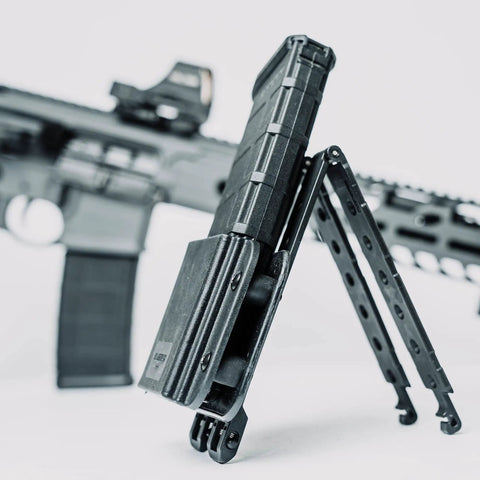 Rock Solid 3 Inch Molle Lok Clips in black, providing sturdy attachment for tactical pouches and magazine pouches.